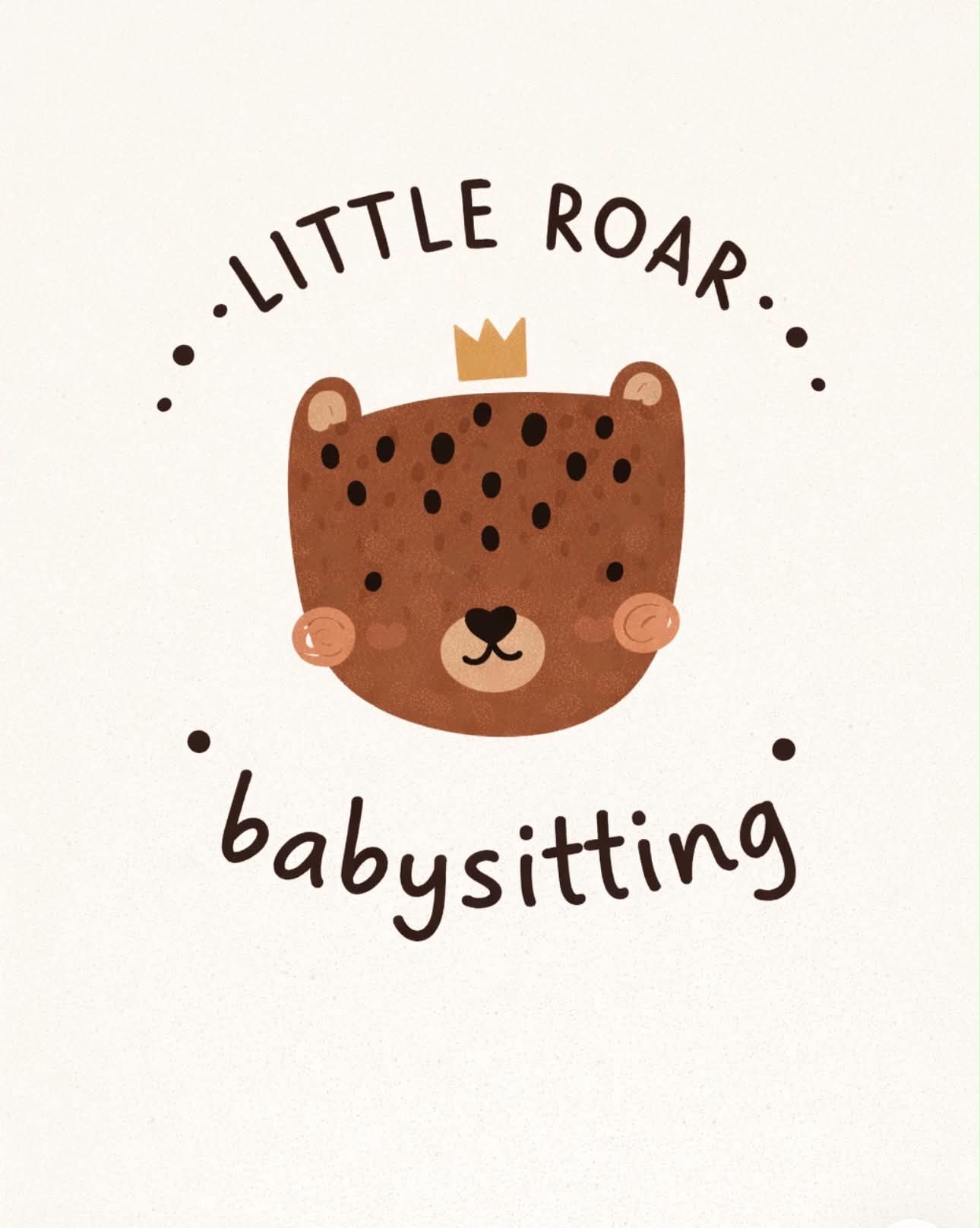 Little Roar Babysitting logo