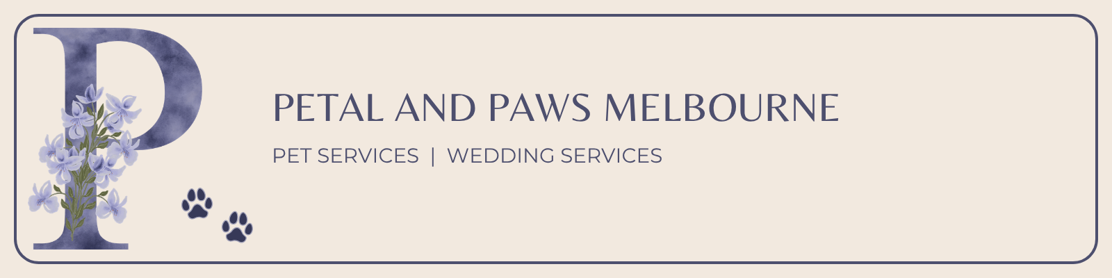 Petals and Paws Melbourne logo